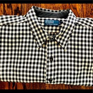 Polo by Ralph Lauren 100% cotton flannel button down shirt size 3XB